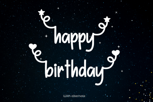 Singer Retro Font PNG with transparent background - Preview 5