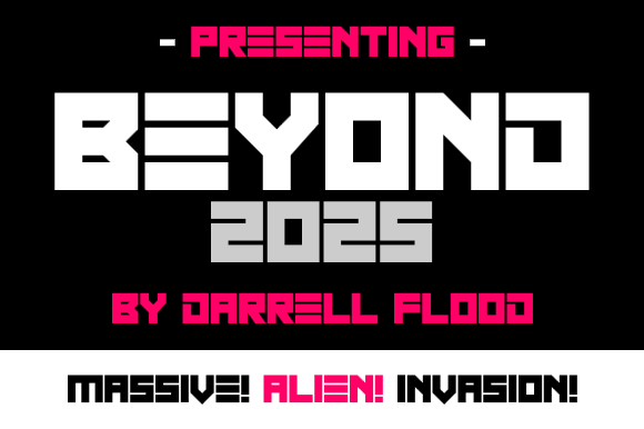 Beyond 2025 Font - Preview 1
