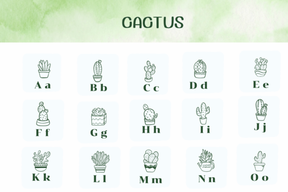 Cactus Font - Preview 1