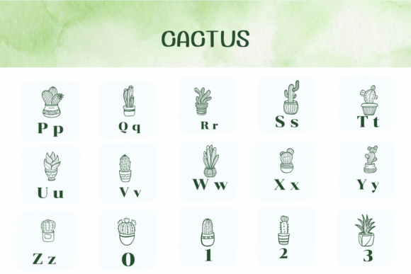 Cactus Font - Preview 2
