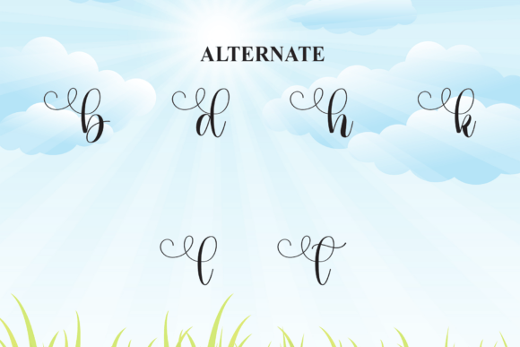 Daylight Font Font PNG with transparent background - Preview 6