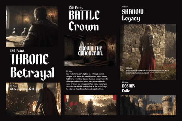 Dragonhelm Font - Preview 3