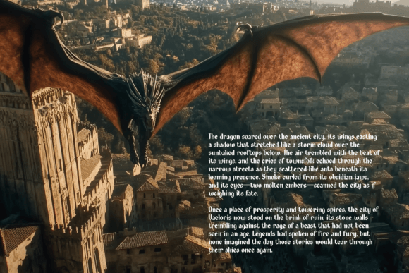 Dragonhelm Font - Preview 6