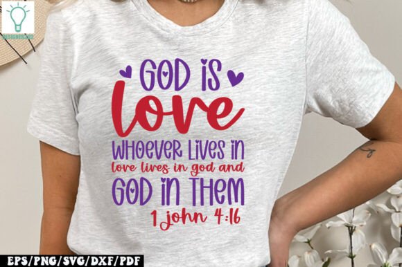 God is love whoever lives in love lives