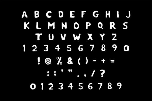 Hantu Font - Preview 3