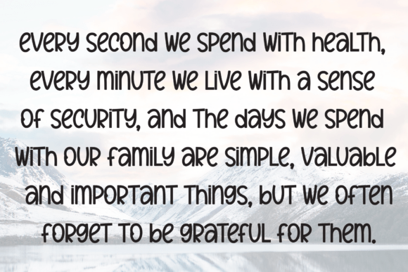 Happy January Font - Preview 5