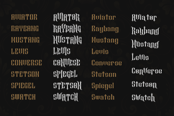 Konsa Font font preview - 6