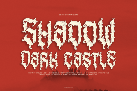 Menda Hixeon Font PNG with transparent background - Preview 2