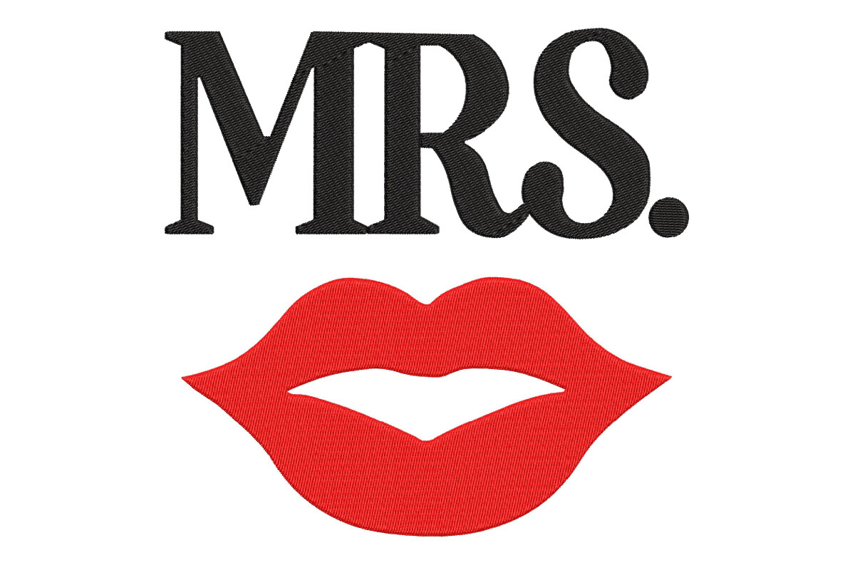 Mrs. Women Red Lips