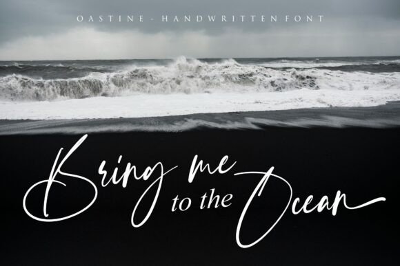 Oastine Font PNG with transparent background - Preview 1
