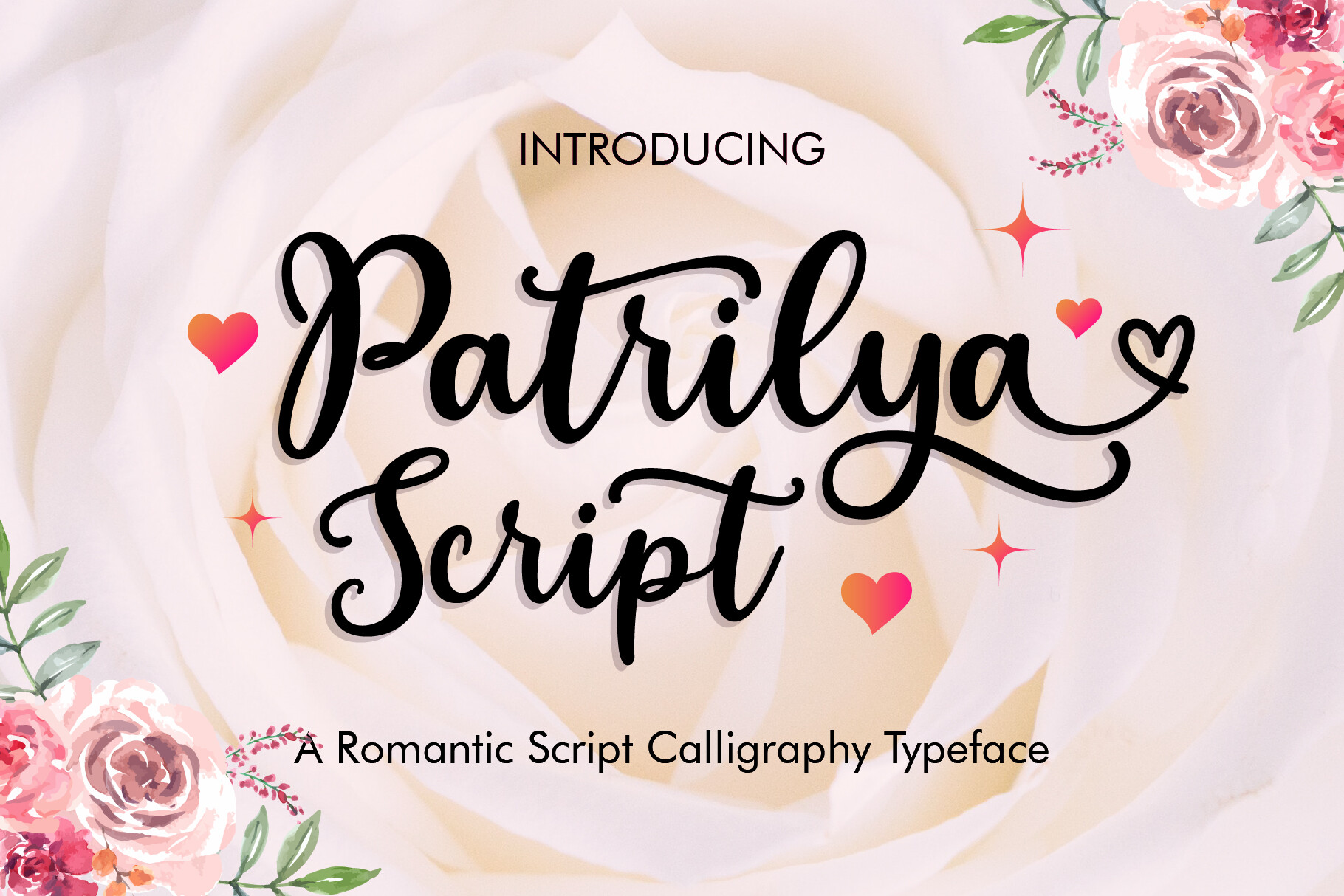 Patrilya Script font preview