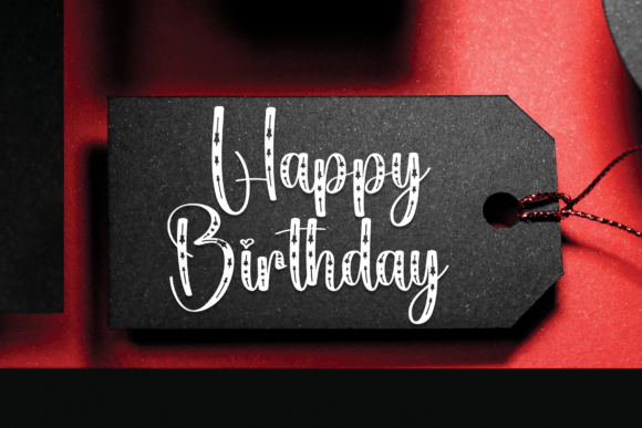 Santa Boho Font PNG with transparent background - Preview 3