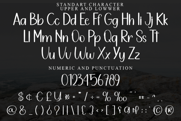 Simple Organic Font font preview - 4