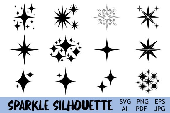 Sparkle Silhouette Design Bundle