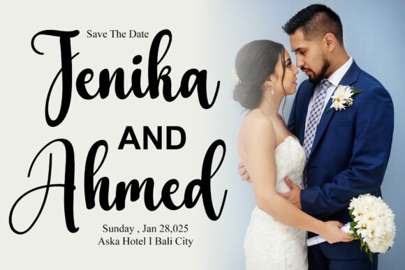 Brittany Wedding Font - Preview 1