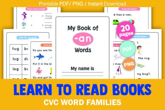 CVC Words for Kindergarten