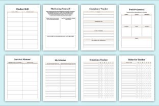 Editable Bipolar Therapy Anxiety Journal Graphic by KDP GALLERY ...