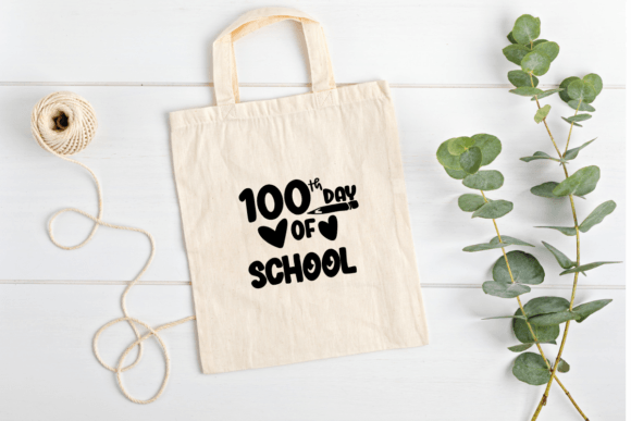 100 Day of School Font - Preview 4
