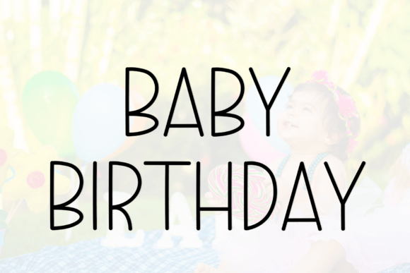 Baby Candy Font - Preview 5