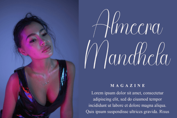 Beauty Gilrfriend Font - Preview 1