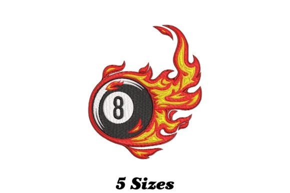 Billiard Ball on Fire
