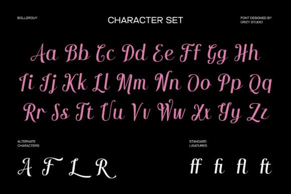 Bollerouy Font - Preview 3