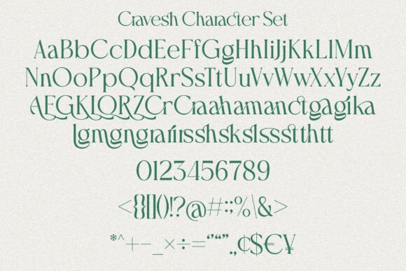 Cravesh Font - Preview 3