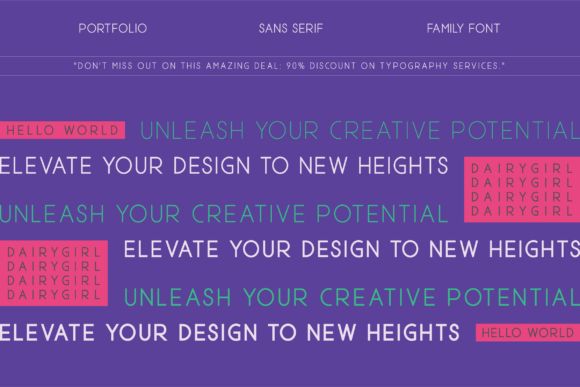 Dairygirl Font - Preview 1