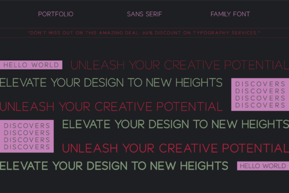 Discovers Font - Preview 1