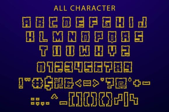 Electric Current Font - Preview 5