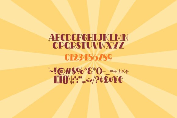 Extra Snack Font - Preview 3
