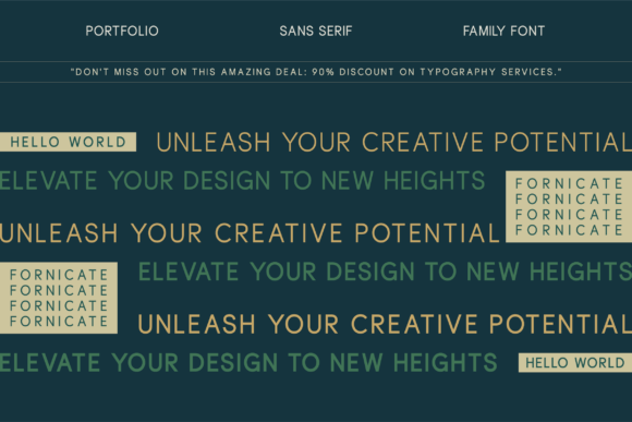 Fornicate Font - Preview 1