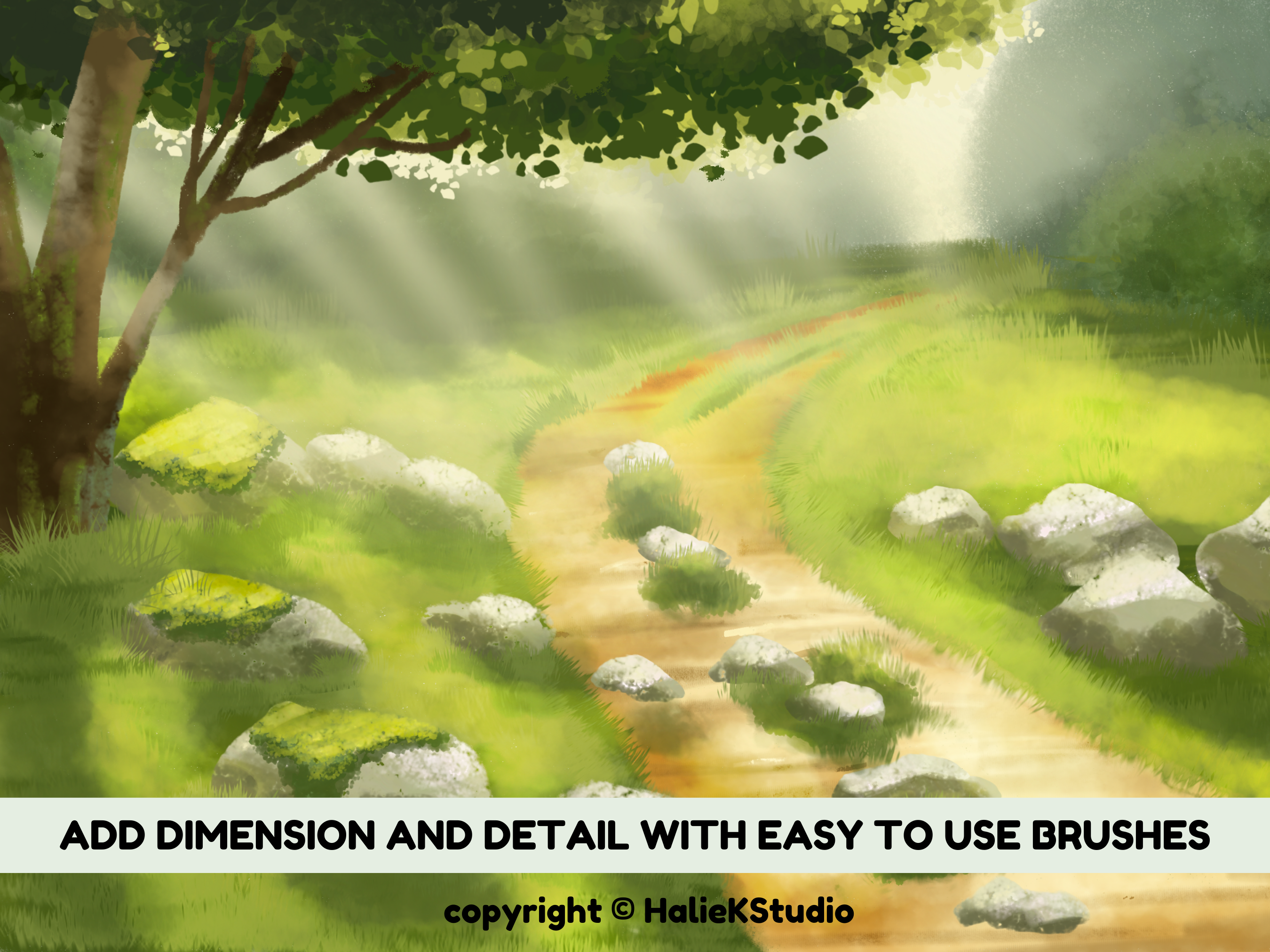 Ghibli-Inspired Basics Procreate Brushes - photo 4