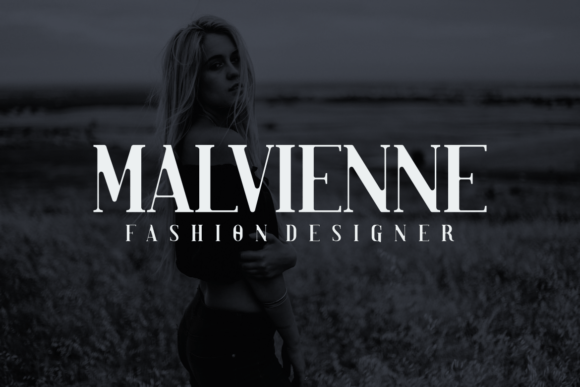 Hallo Malvie Font PNG with transparent background - Preview 1