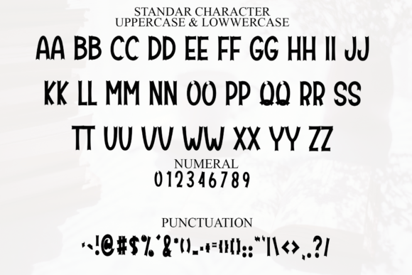 Hallo Scary Font - Preview 2