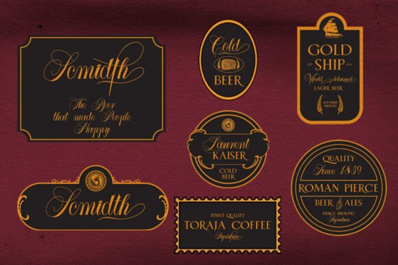 Larasati Font font preview - 5