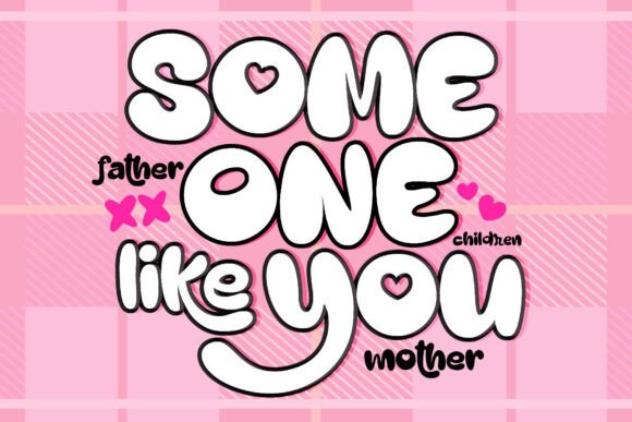 Lovexxbomb Font PNG with transparent background - Preview 1