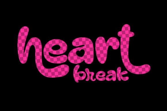 Lovexxbomb Font PNG with transparent background - Preview 3