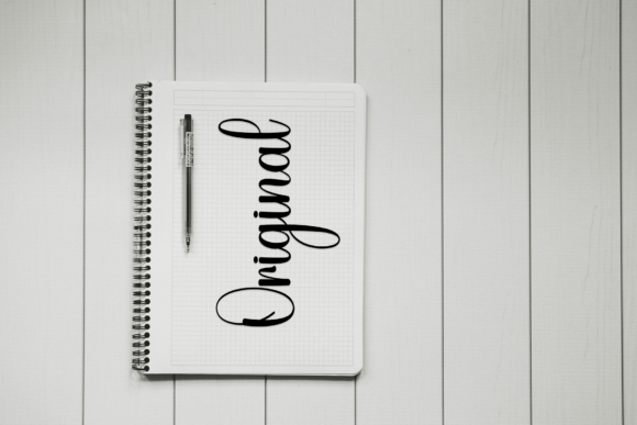 Magnificent Font PNG with transparent background - Preview 4