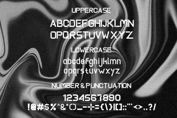 Neuronova Font PNG with transparent background - Preview 1