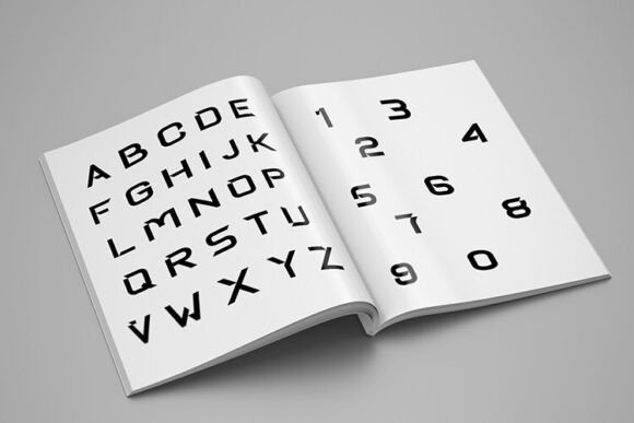 Neuronova Font PNG with transparent background - Preview 4