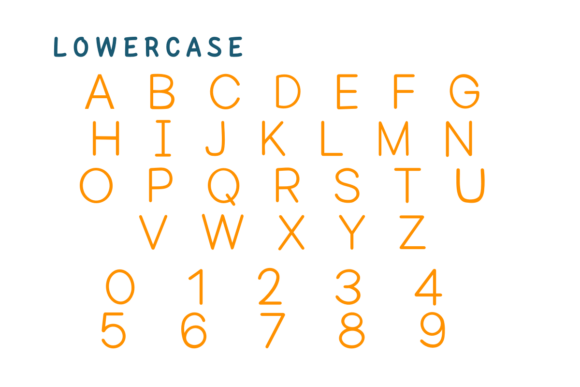 Pencil School Font PNG with transparent background - Preview 2