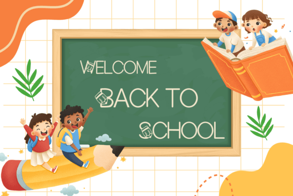 Pencil School Font PNG with transparent background - Preview 3