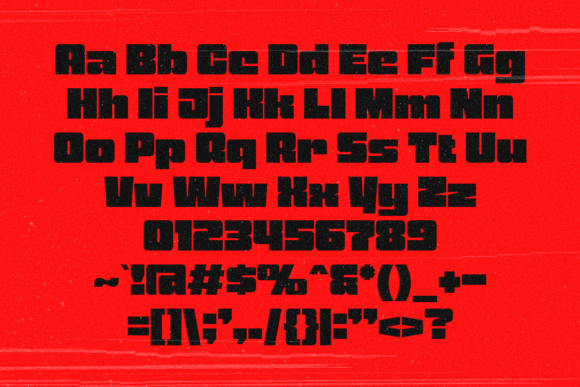 Porztein Font PNG with transparent background - Preview 3