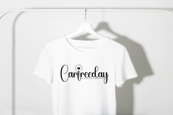 Saturday Valentine Font PNG with transparent background - Preview 1