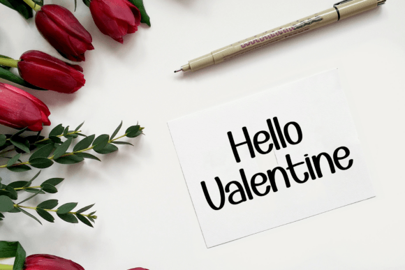 Season Romantic Font PNG with transparent background - Preview 1