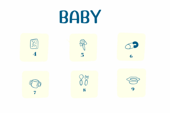 Baby Font - Preview 3
