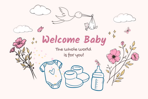 Baby Font - Preview 4