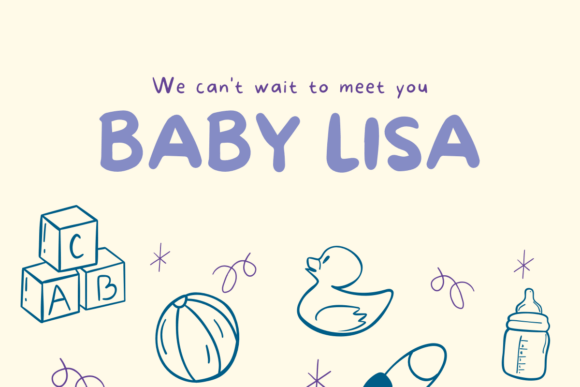 Baby Font - Preview 5
