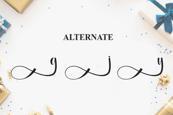 Birthday Font - Preview 6
